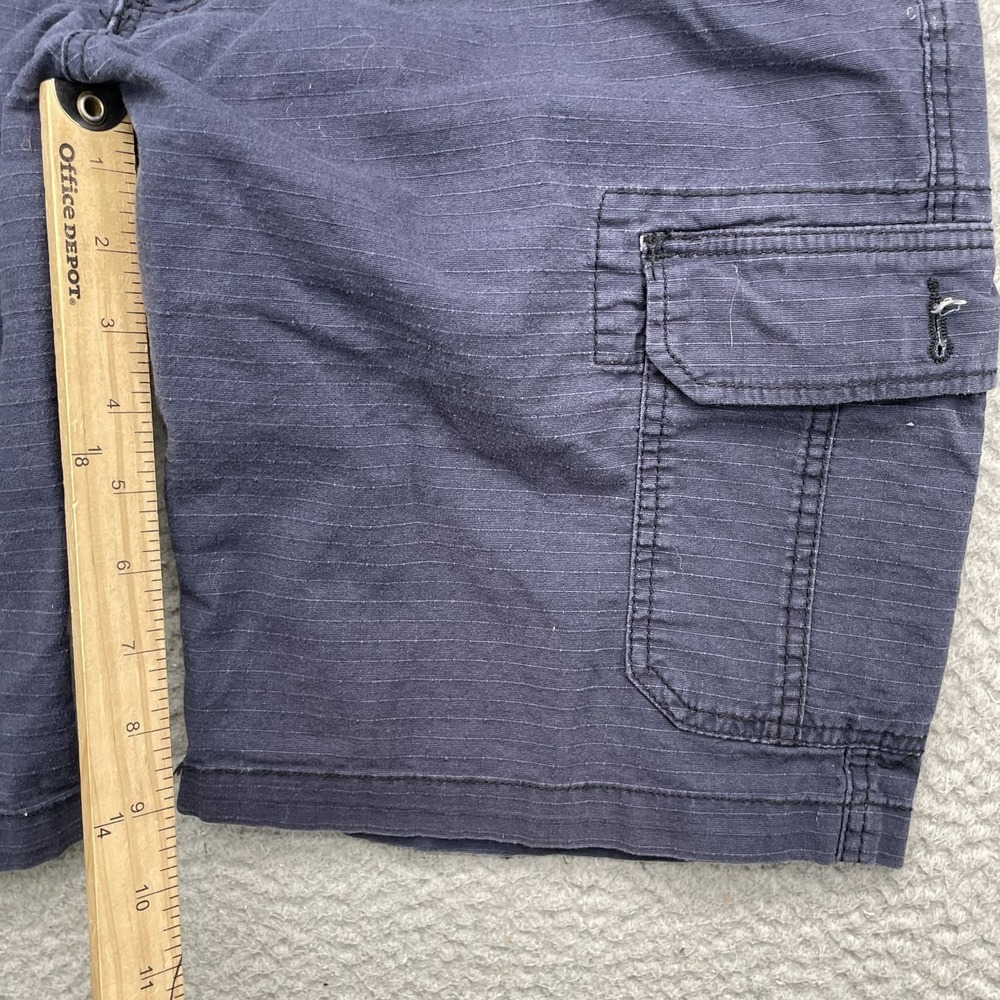 Wearfirst Cargo Shorts Men's 33* Navy Ripstop Gorpcore Academia Outdoors Utility - Picture 4 of 9